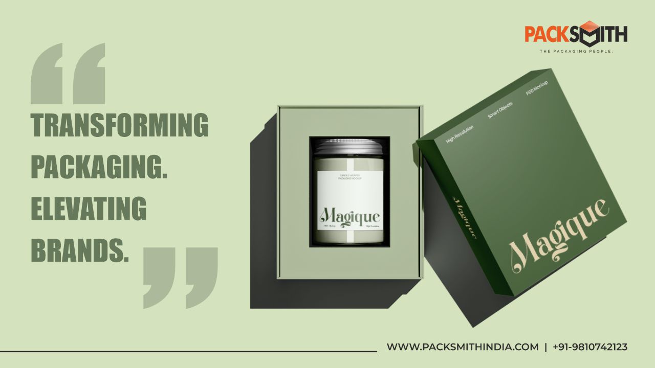 luxury rigid box packaging banner – cosmetic box manufacturer in Delhi-NCR