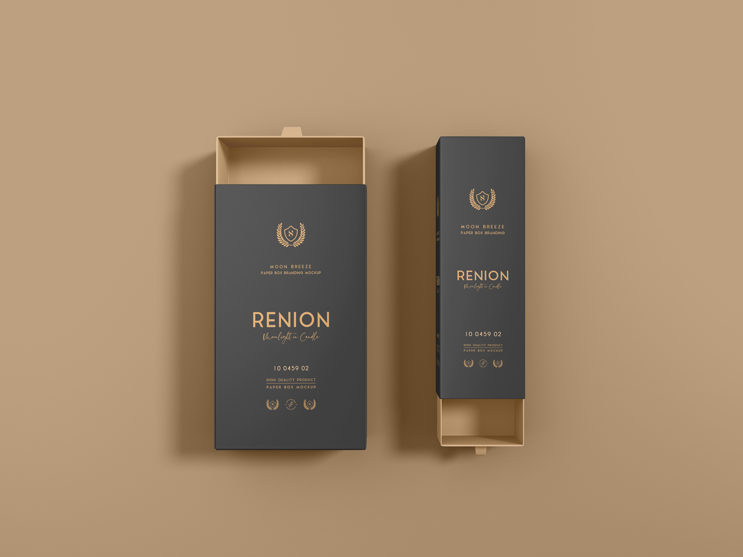 premium rigid gift box with custom insert